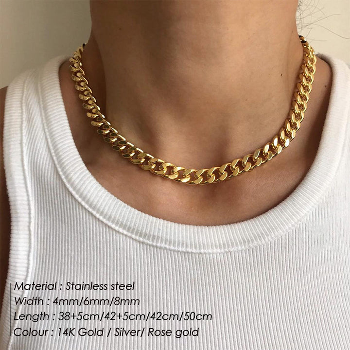 CLÉO Cuban Chain - Necklace