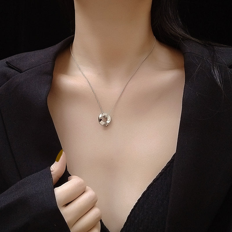 Cleo - Rose Gold Minimalist Necklace