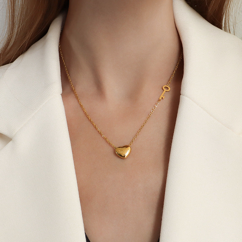 Cleo - Rose Gold Minimalist Necklace